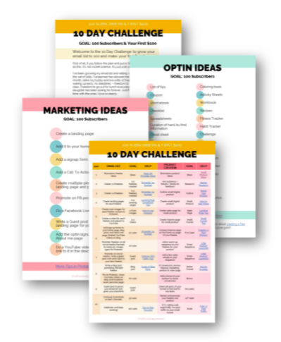 Printable by Number freebies 10 Day Challenge to help paraeducators supplement their para pay through printables. 