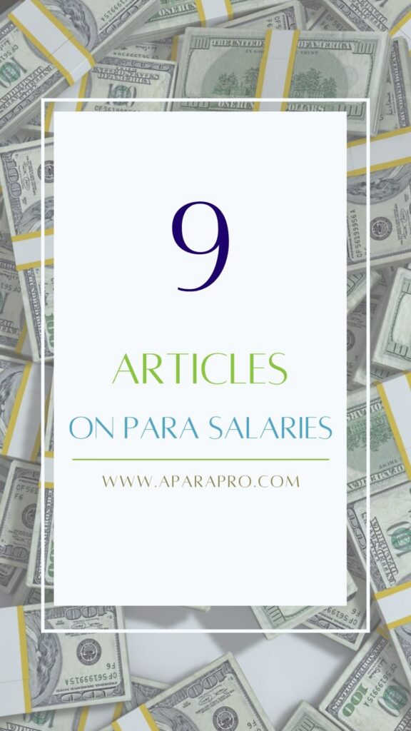 9 great articles about paraeducator paraprofessional salaries. 