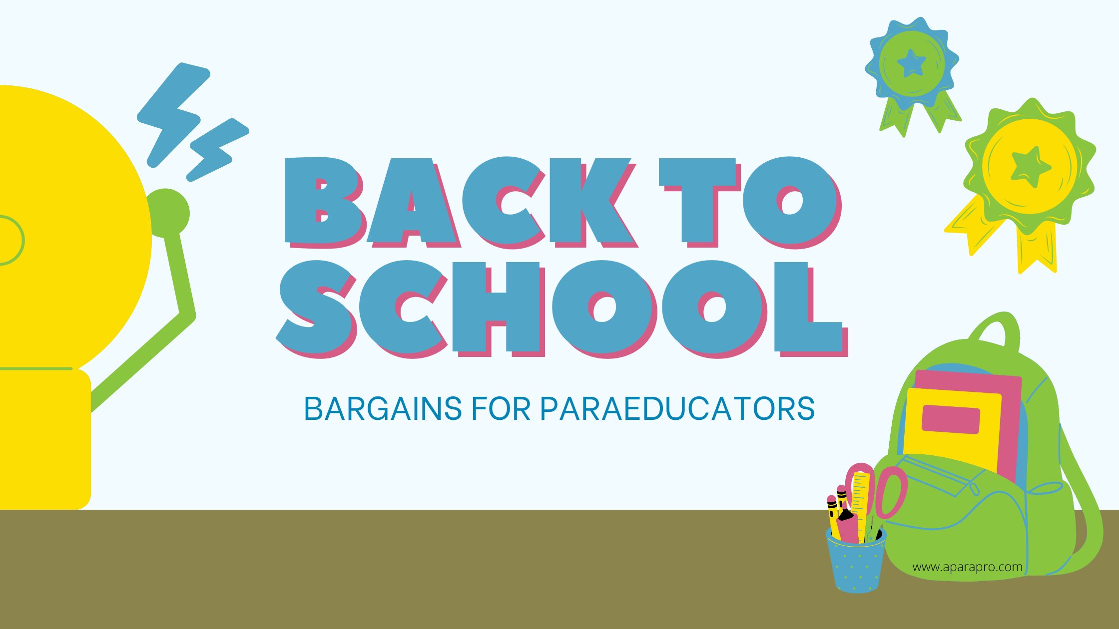 back-to-school bargains for paras by a para pro.