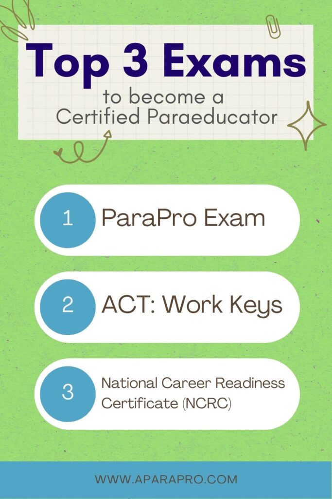  online test for paraeducators certification - a para pro pin