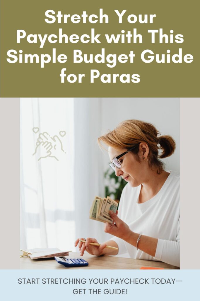 women representing a paraprofessional applying budgeting basics