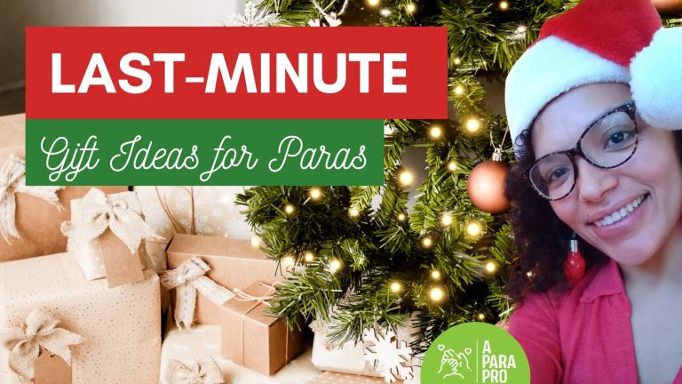 last minute gift ideas for paras