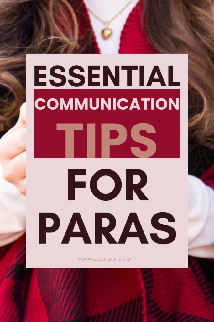 essential communication tips for paras